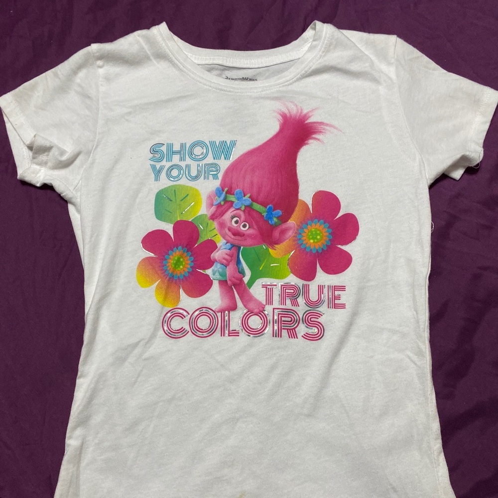 Girls  Trolls T Shirt